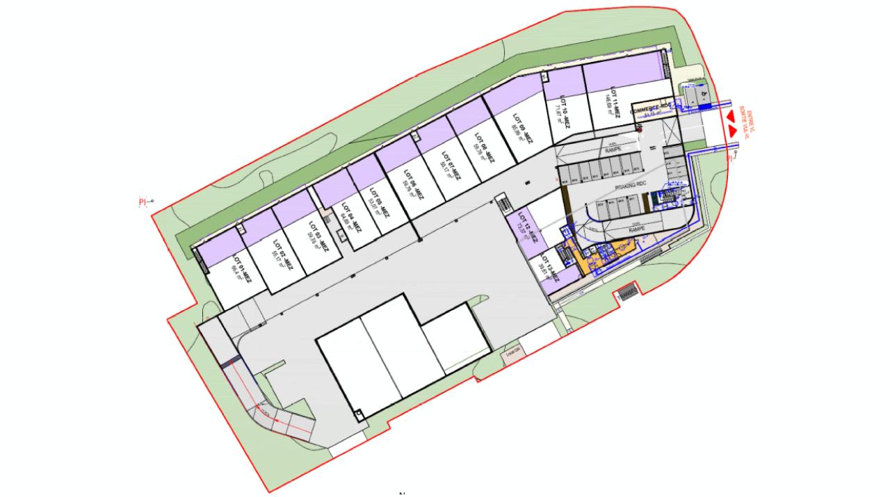 Local d'activité Villeneuve-lès-Maguelone 7124m² Vente local d'activité Villeneuve-lès-Maguelone Hérault OVACT2426860 7